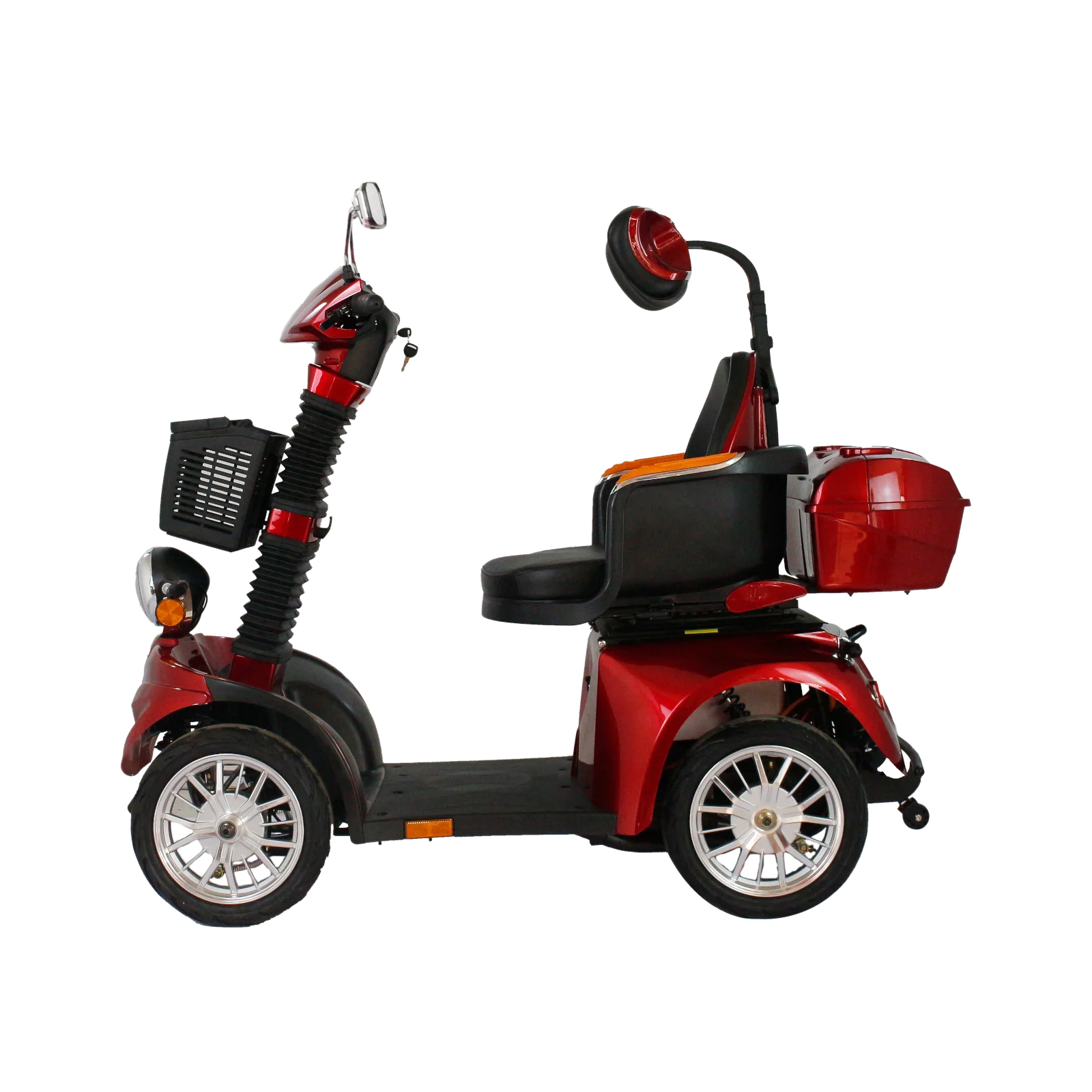GIO Tron PRO 4-Wheeled Smart Mobility Scooter | Red | w/GIO PRO Battery - Image 8